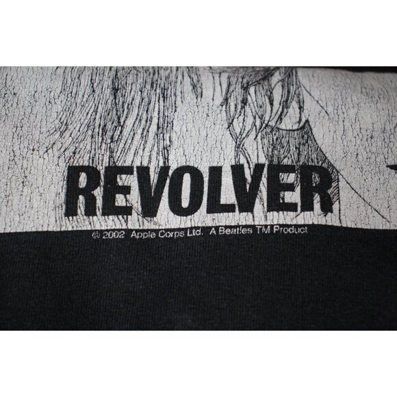 Vintage The Beatles Mens XL Revolver Y2K 2002 Art T-Shirt M1066 - Picture 5 of 5